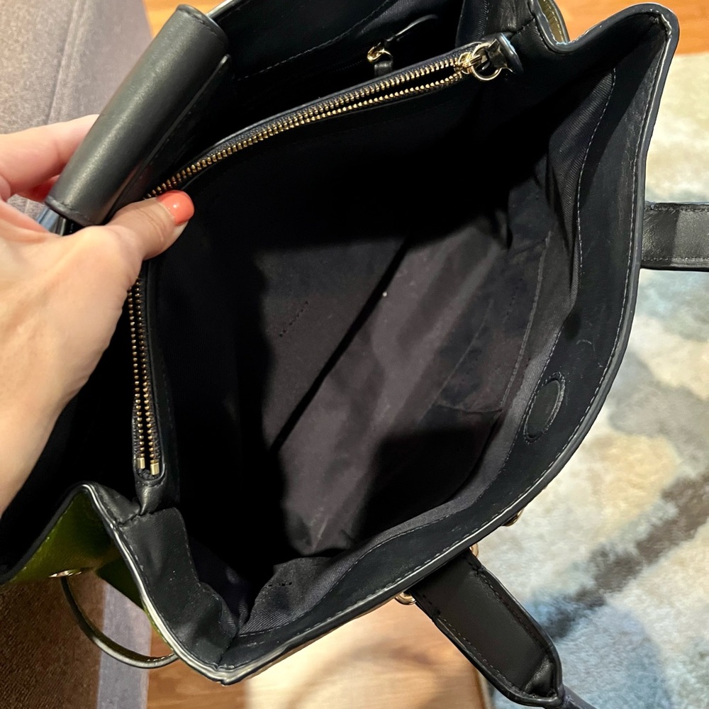 Coach tri-color satchel - Picture 9 of 12